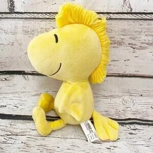 CHARLIE BROWN PEANUTS Woodstock Yellow Bird Plush 14"